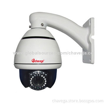 1/3" Sony CCD 4" high speed varifocal IR dome camera, 10X optical focus